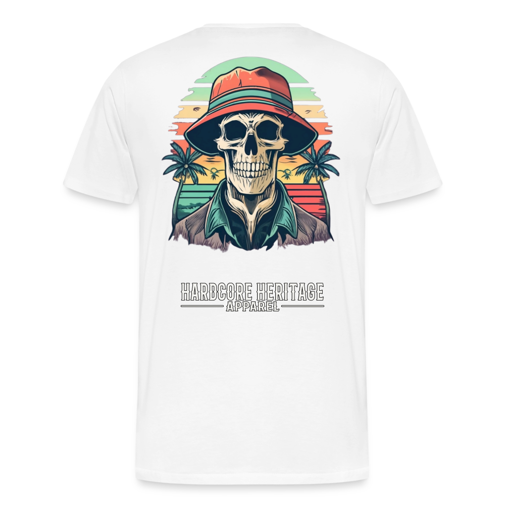 Another Day in Paradise Tee - white