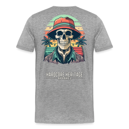 Another Day in Paradise Tee - heather gray