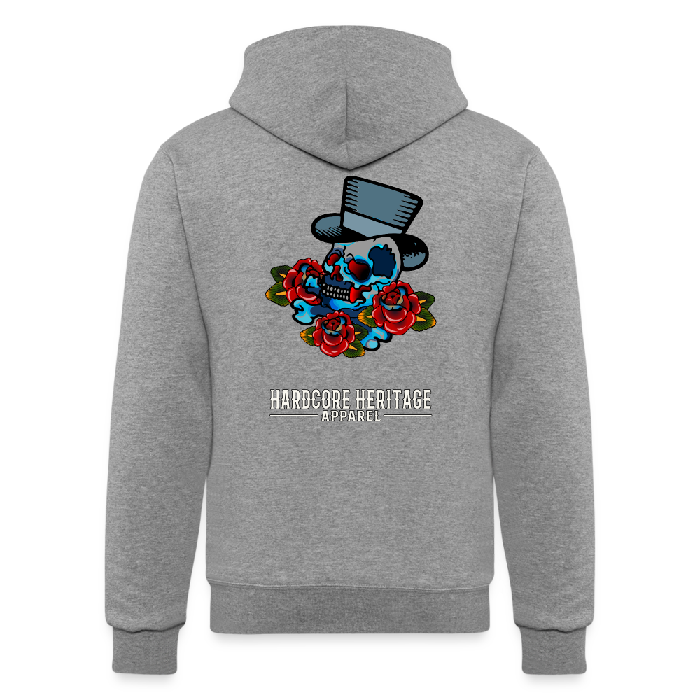 Distinguished Gentleman Powerblend Hoodie - heather gray